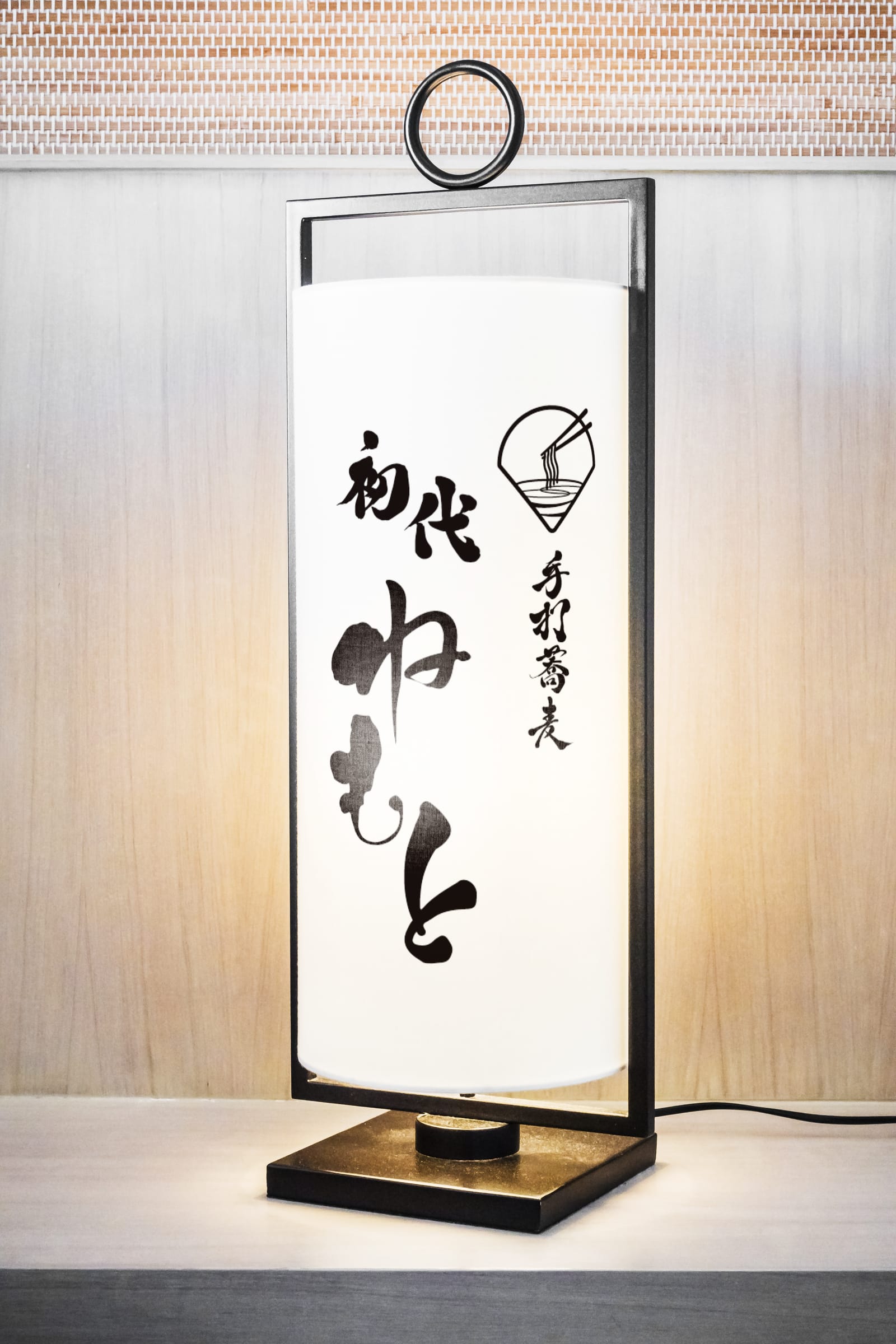 ロゴを使用した行灯